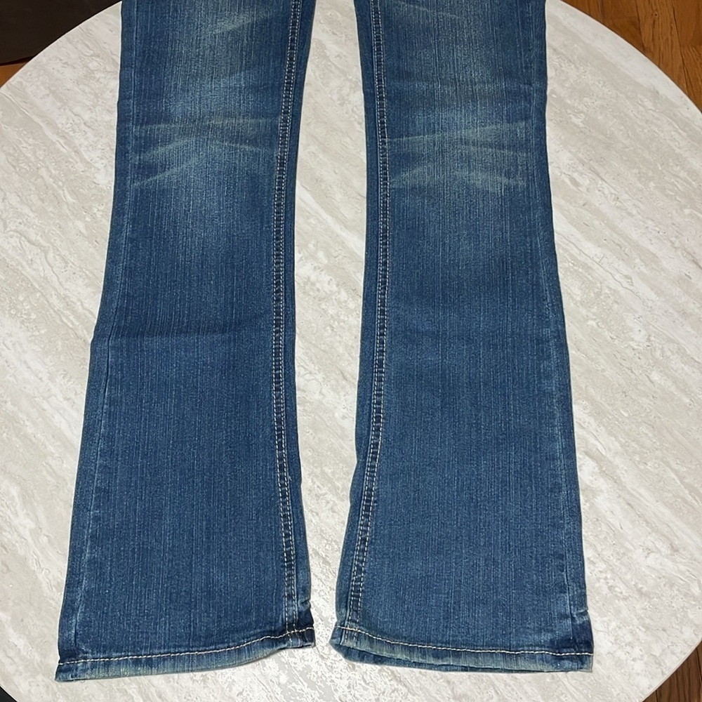 NWT Rampage Premium Rhinestone Jeans *0 *Inseam 32 - Picture 4 of 6